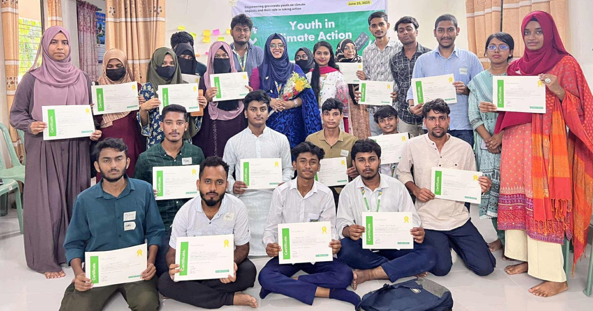 Youth in Climate Action’ Training Program Held in Mymensingh